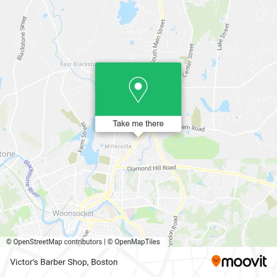Victor's Barber Shop map