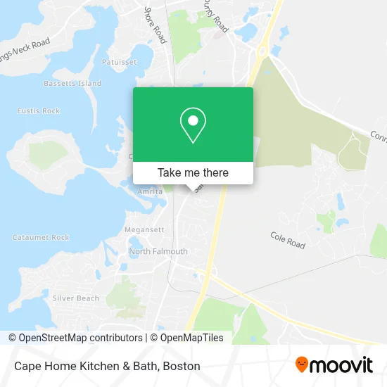 Cape Home Kitchen & Bath map