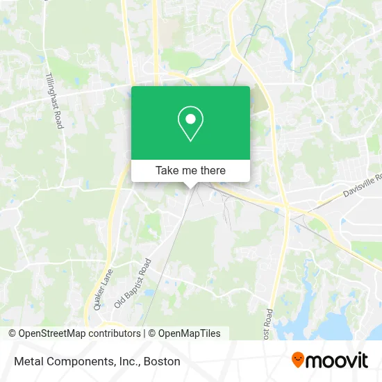 Metal Components, Inc. map