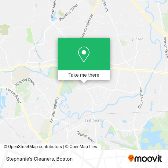 Stephanie's Cleaners map