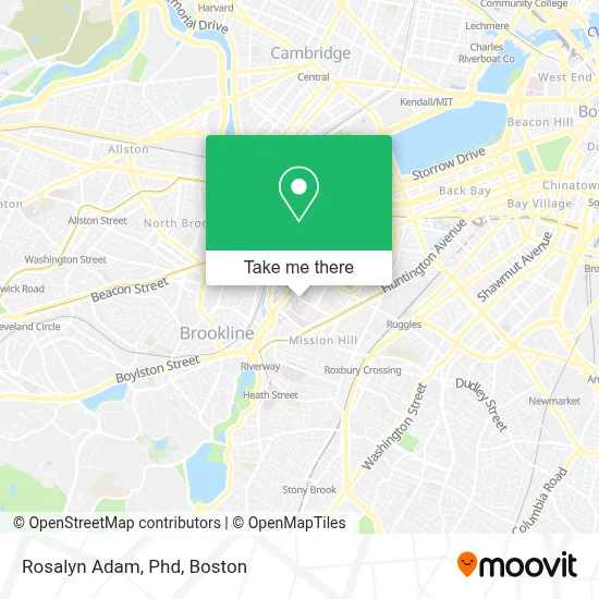 Rosalyn Adam, Phd map