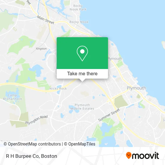 R H Burpee Co map