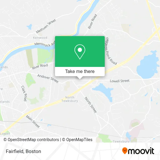 Fairfield map