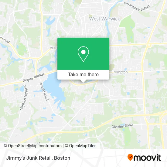 Jimmy's Junk Retail map