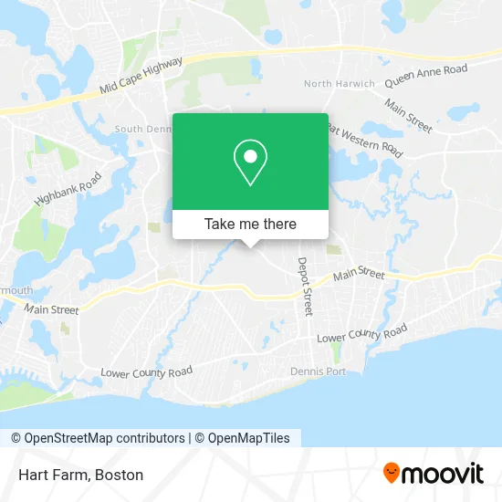Hart Farm map