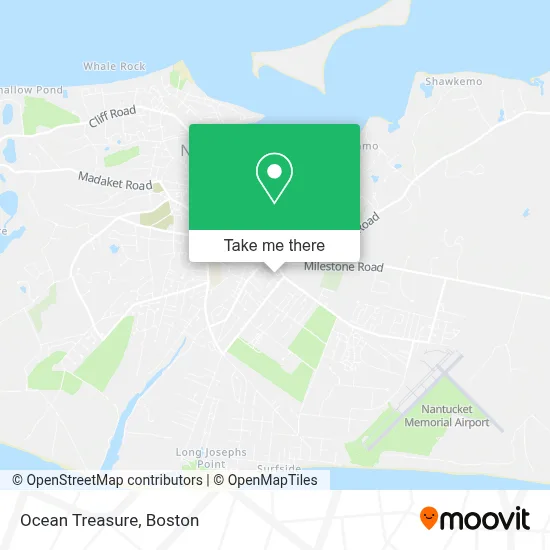 Ocean Treasure map
