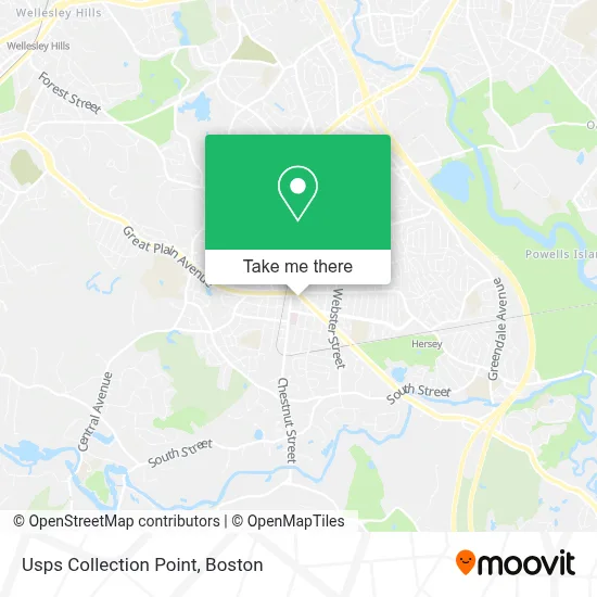 Usps Collection Point map
