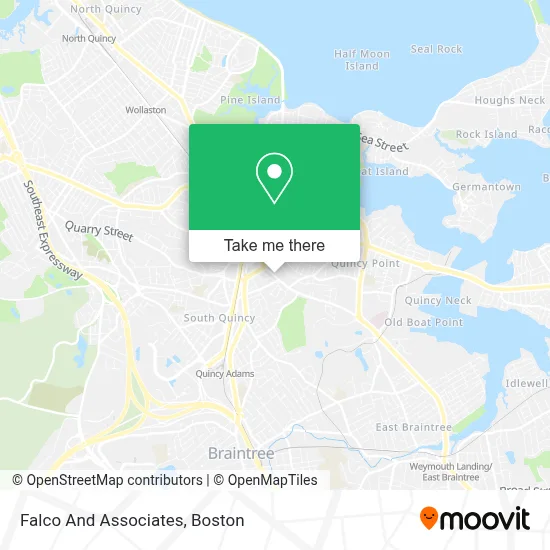Falco And Associates map
