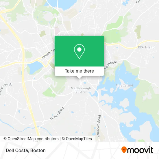 Dell Costa map