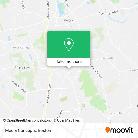 Media Concepts map