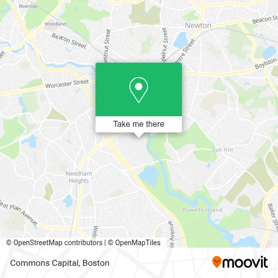 Commons Capital map
