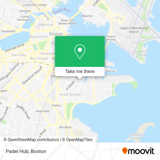 Padel Hub map