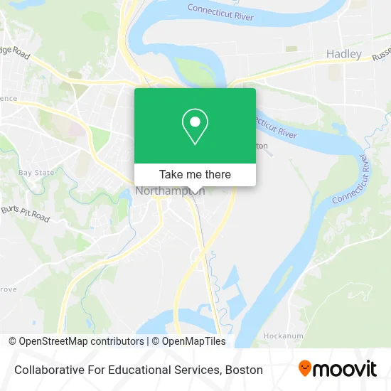 Collaborative For Educational Services map