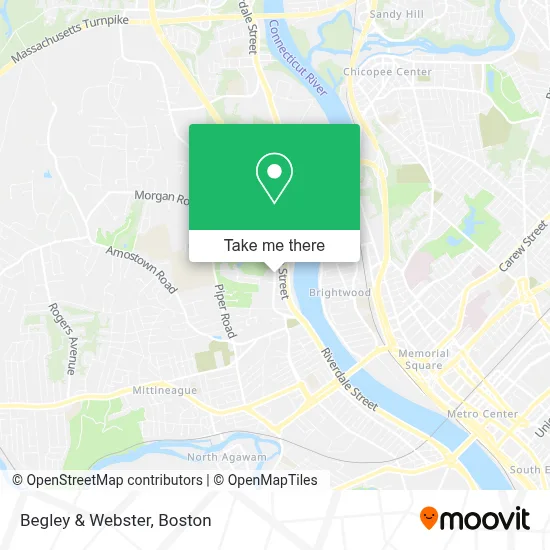 Begley & Webster map