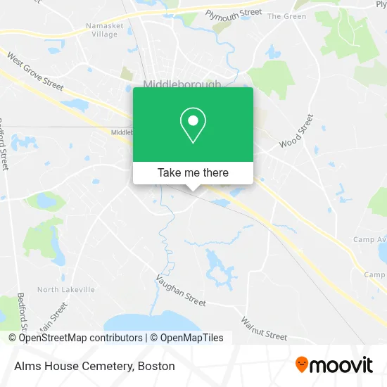 Alms House Cemetery map