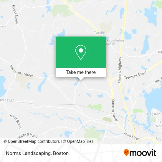Norms Landscaping map