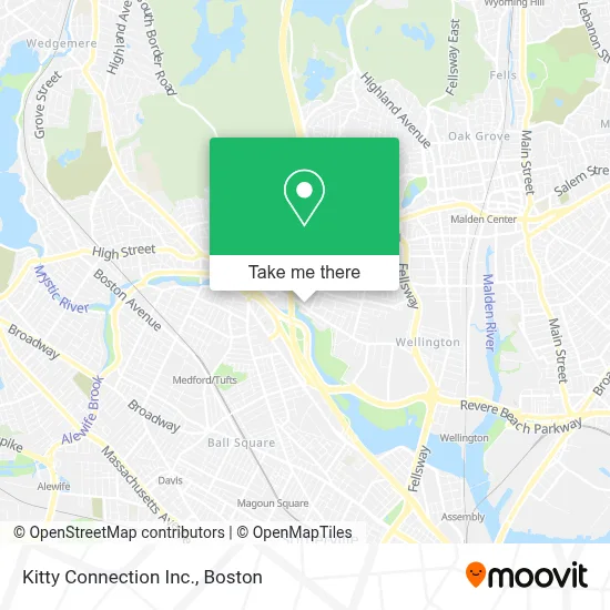 Kitty Connection Inc. map