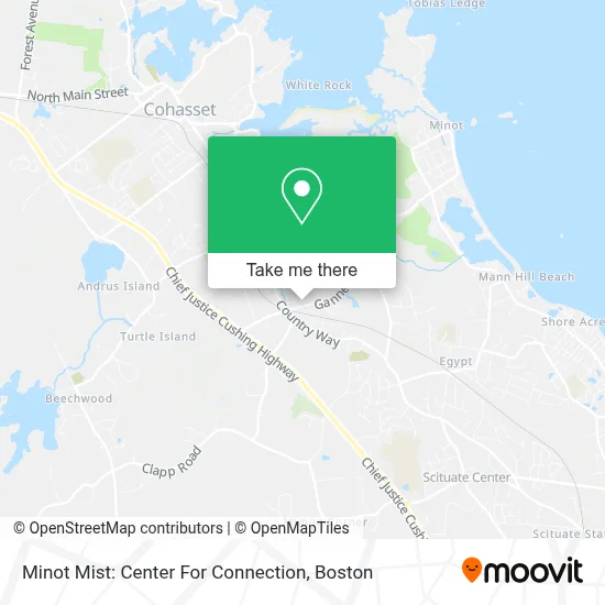 Minot Mist: Center For Connection map