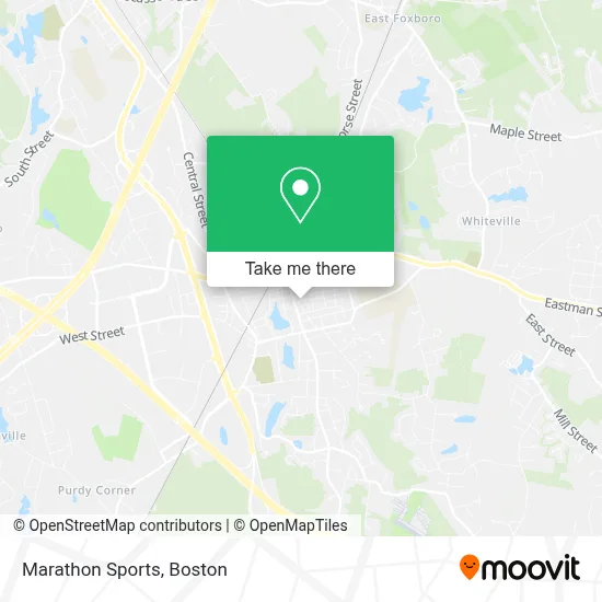 Marathon Sports map