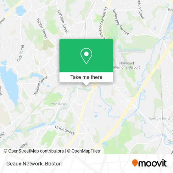 Geaux Network map
