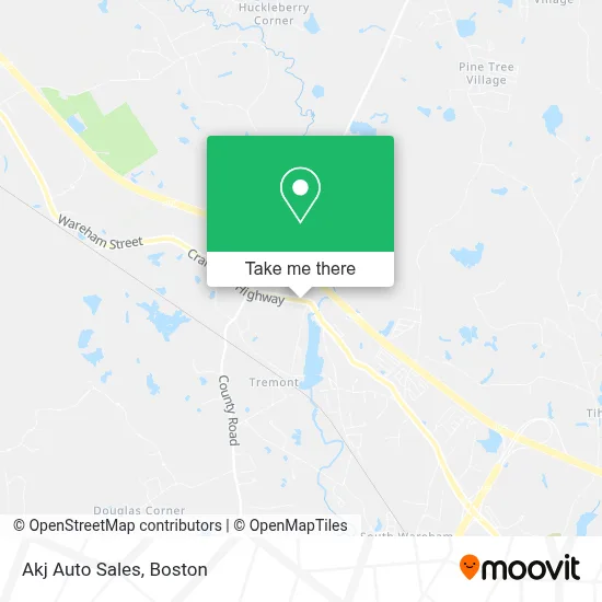 Akj Auto Sales map