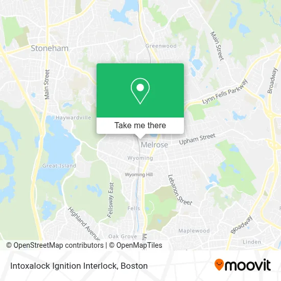 Intoxalock Ignition Interlock map