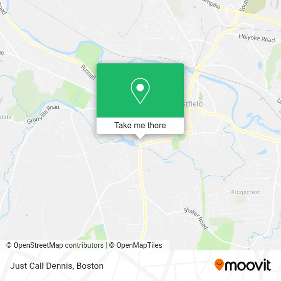 Just Call Dennis map