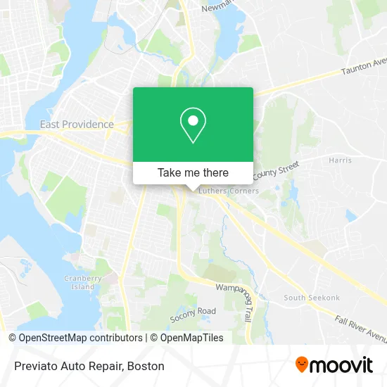 Previato Auto Repair map