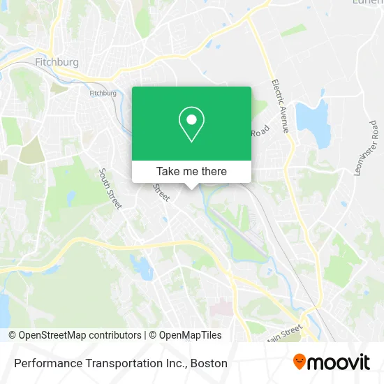 Performance Transportation Inc. map