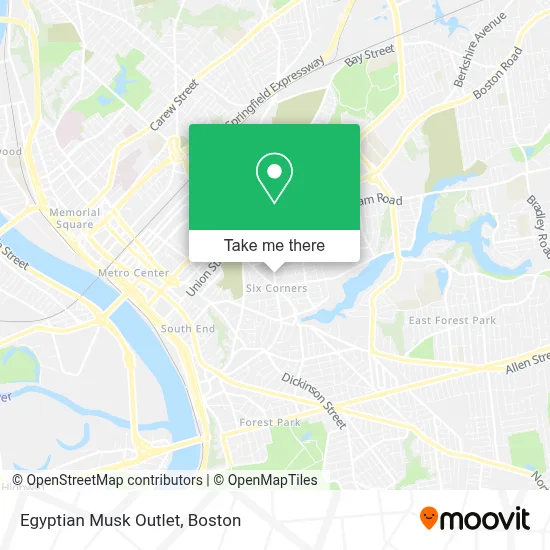 Egyptian Musk Outlet map