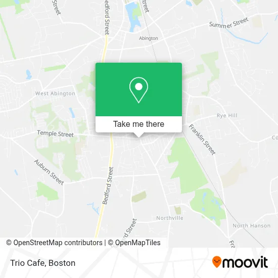 Trio Cafe map