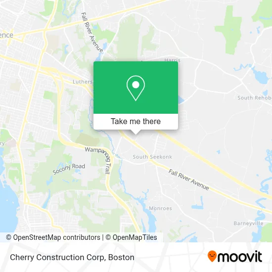 Cherry Construction Corp map
