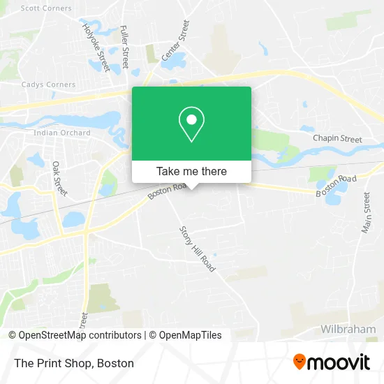 The Print Shop map