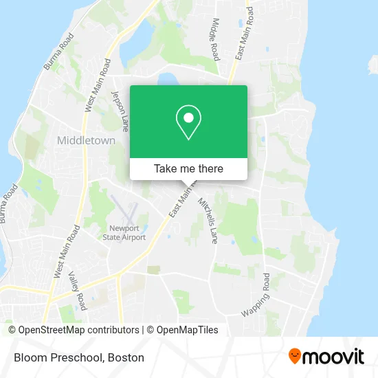 Bloom Preschool map