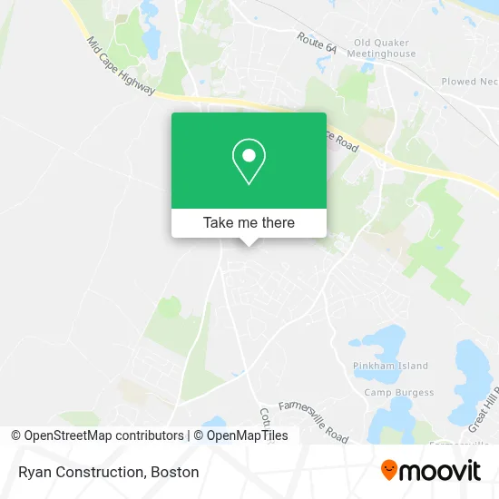 Ryan Construction map
