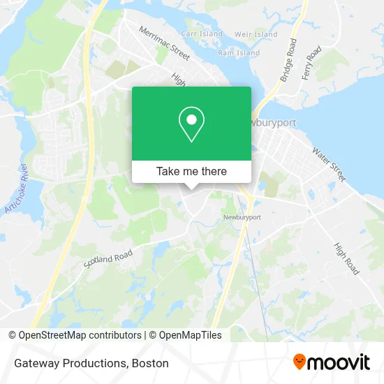Gateway Productions map