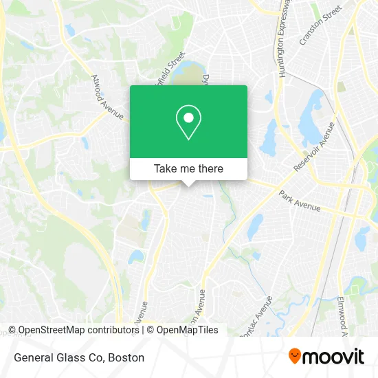 General Glass Co map