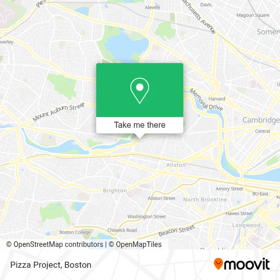 Pizza Project map