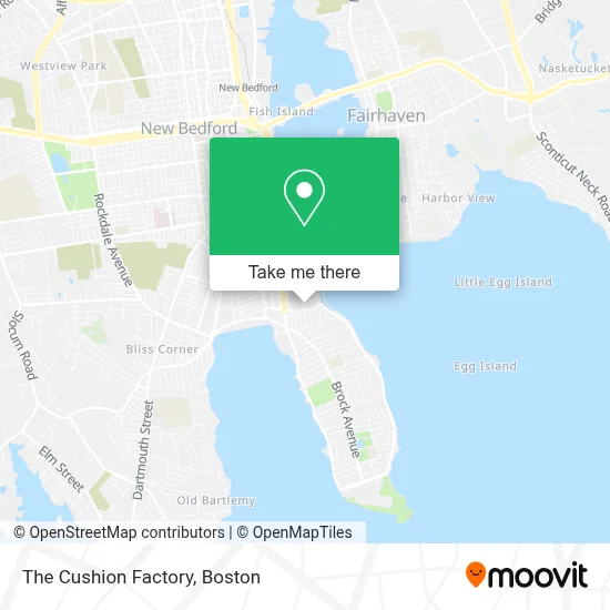 The Cushion Factory map