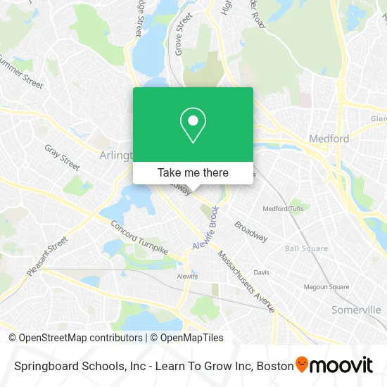 Springboard Schools, Inc - Learn To Grow Inc map