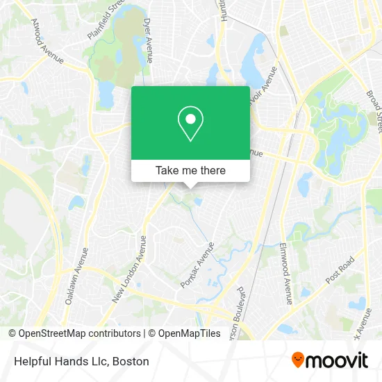 Helpful Hands Llc map
