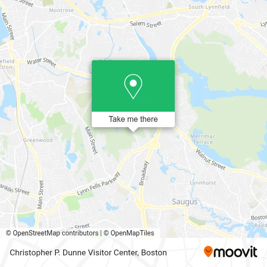 Christopher P. Dunne Visitor Center map