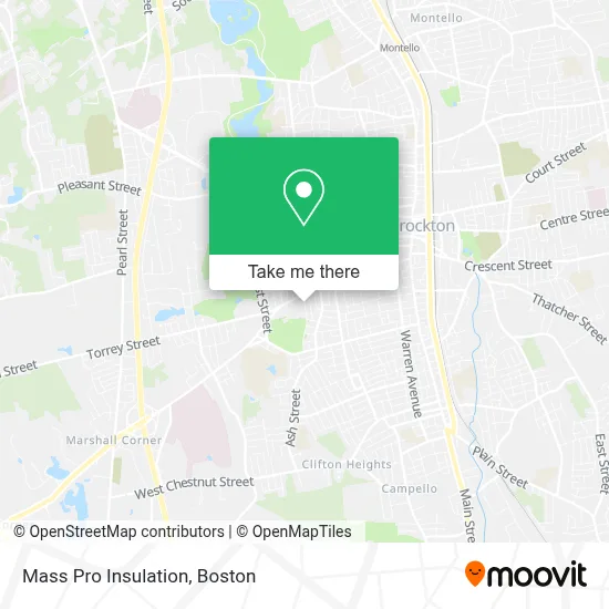Mass Pro Insulation map
