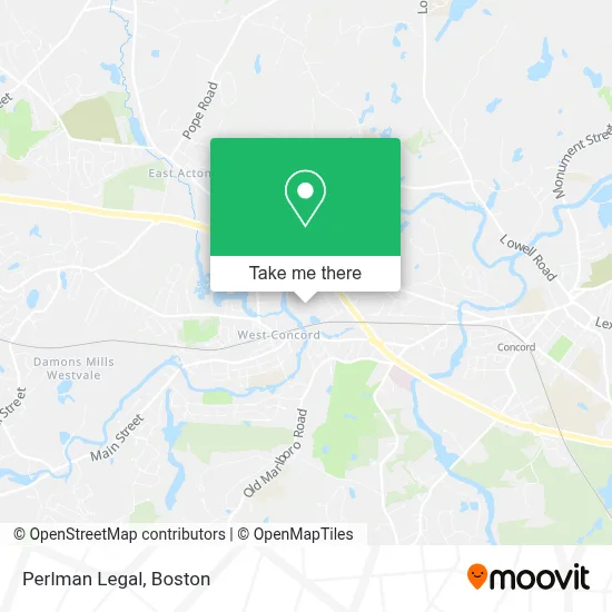 Perlman Legal map