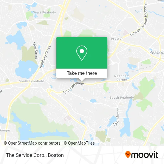 The Service Corp. map