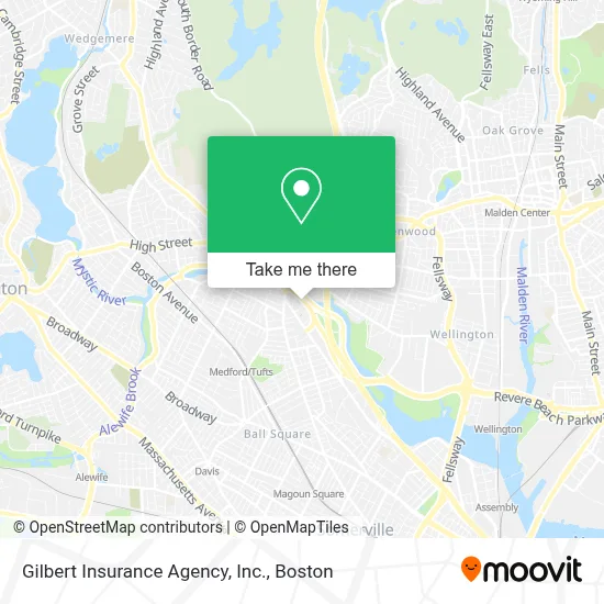 Gilbert Insurance Agency, Inc. map