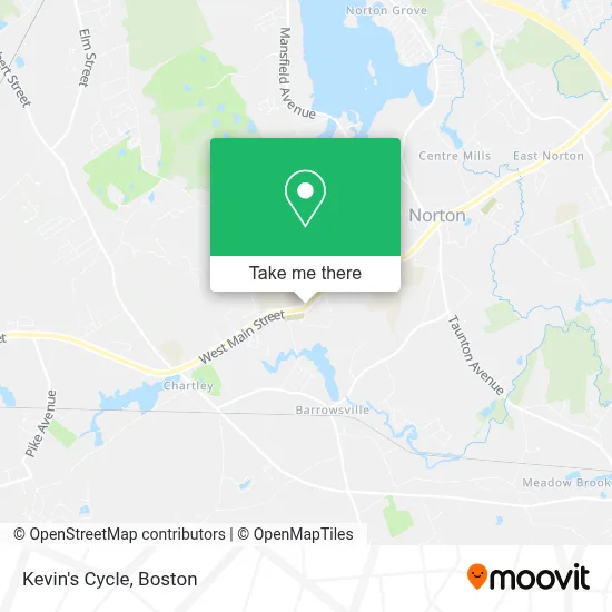 Kevin's Cycle map