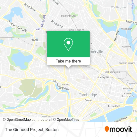 The Girlhood Project map