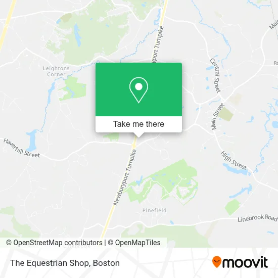 The Equestrian Shop map
