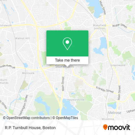 R.P. Turnbull House map